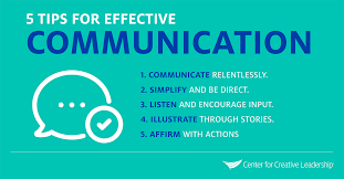 5 tips for effective communication
